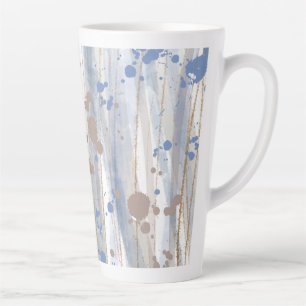 Moderne Abstrakte Natur Art Pinselstriche Milchtasse