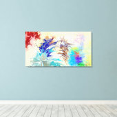 Moderne Abstrakte "NEXUS" Leinwanddruck (Insitu (Holzboden))