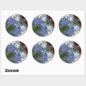 Moderne abstrakte Oberflächenarbeiten - Aufkleber (Blatt)