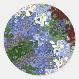 Moderne abstrakte Oberflächenarbeiten - Aufkleber