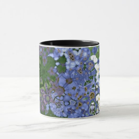 Moderne abstrakte Oberflächenkunst - Kaffeezuberei Tasse (Zentrum)