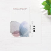 Moderne Abstrakte Ohrringe Schmuckkarten (Schreibtisch)