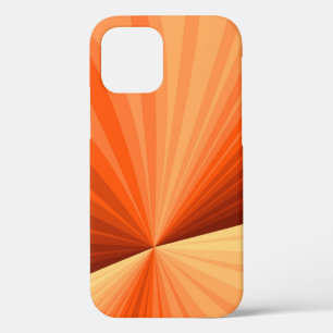 Moderne abstrakte orange rote Vanille-Grafik-Frakt Case-Mate iPhone Hülle