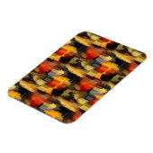 Moderne Abstrakte Paint Squares Magnet (Linke Seite)