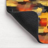 Moderne Abstrakte Paint Squares Mousepad (Ecke)