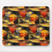 Moderne Abstrakte Paint Squares Mousepad (Vorne)