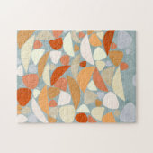 Moderne Abstrakte Pastelle Puzzle (Horizontal)