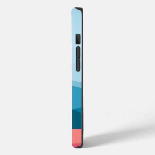 Moderne Abstrakte Pastellfarben Case-Mate iPhone Hülle (Rückseite / Links)