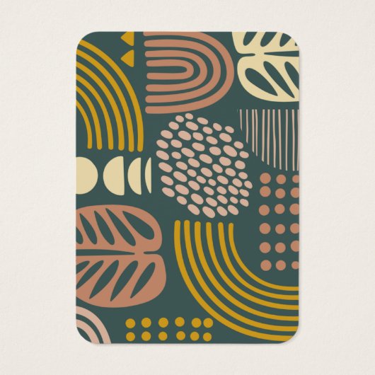 Moderne Abstrakte Personalisierte Earring Display  (Rückseite)