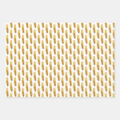 Moderne abstrakte Pinselstriche Geschenkpapier Set (Vorderseite 3)