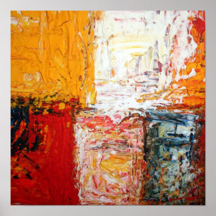 Moderne Abstrakte Plätze drucken Abstrakte Kunstpo Poster