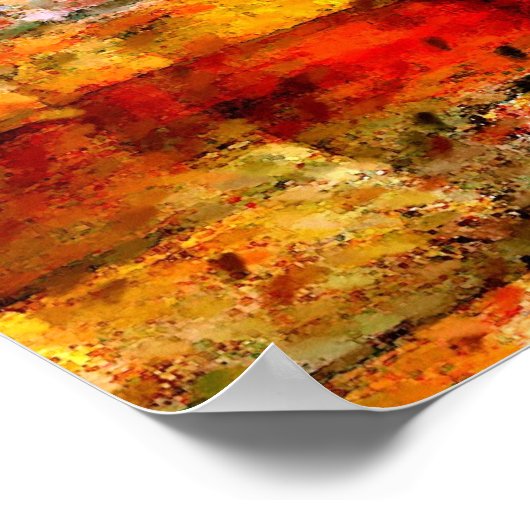 Moderne Abstrakte Plätze Print Art Decoder Plakate (Ecke)