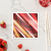 Moderne Abstrakte Print Art Deco Digital Art Serviette (Beispiel)