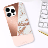 Moderne Abstrakte Rose Gold Multi iPhone / iPad Ge Case-Mate iPhone Hülle