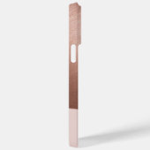 Moderne Abstrakte Rose Gold Multi iPhone / iPad Ge Case-Mate iPhone Hülle (Rückseite / Rechts)