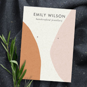 Moderne Abstrakte Rostblütenkunst Visitenkarte