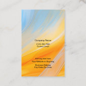Moderne Abstrakte Schmuckkarten Visitenkarte (Rückseite)
