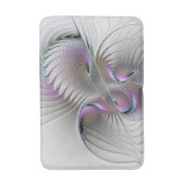 Moderne Abstrakte, schüchterne Fantasie Abbildung  Badematte (Vorderseite Vertikal)