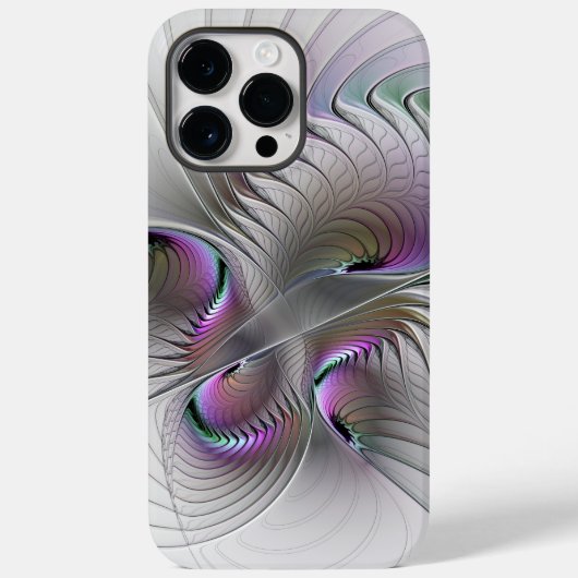 Moderne Abstrakte, schüchterne Fantasie Abbildung  Case-Mate iPhone Hülle (Rückseite)