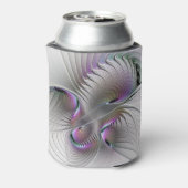 Moderne Abstrakte, schüchterne Fantasie Abbildung Dosenkühler (Kanne Rückseite)