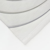 Moderne Abstrakte, schüchterne Fantasie Abbildung Fleecedecke (Ecke)