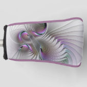 Moderne Abstrakte, schüchterne Fantasie Abbildung  Golf Headcover (Vorderseite)