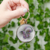 Moderne Abstrakte, schüchterne Fantasie Abbildung Schlüsselanhänger (Hand)