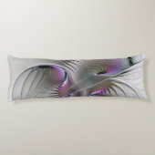 Moderne Abstrakte, schüchterne Fantasie Abbildung  Seitenschläferkissen (Rückseite)