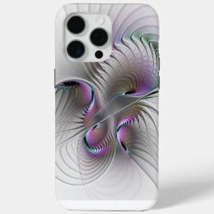 Moderne abstrakte schüchterne Fantasy-Figur Frakta iPhone 15 Pro Max Hülle