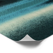 Moderne Abstrakte Seascape Moderne Küstenkunst Poster (Ecke)