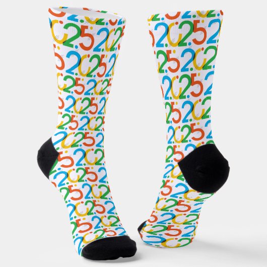 Moderne Abstrakte Socken der Klasse 2025 (Gewinkelt)