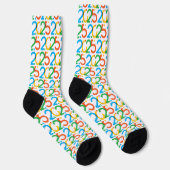 Moderne Abstrakte Socken der Klasse 2025 (Rechts)