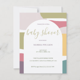 Moderne Abstrakte Sommerfarben Splash