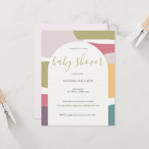 Moderne Abstrakte Sommerfarben Splash