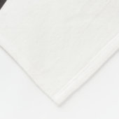 Moderne abstrakte Steinmuster Fleecedecke (Ecke)