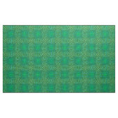 Moderne abstrakte Sternenexplosion, Jade Grün und Stoff (Yard (91,4 cm))
