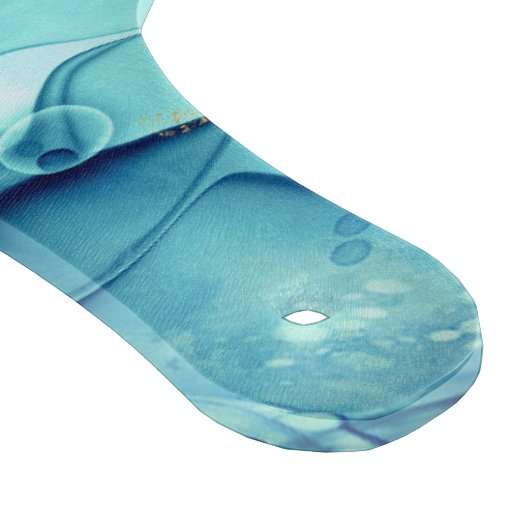 Moderne Abstrakte Tafel mit Alkoholtinte Schneidebrett (Ecke)