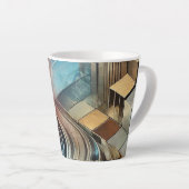 Moderne Abstrakte Tasse (Rechte Ecke)
