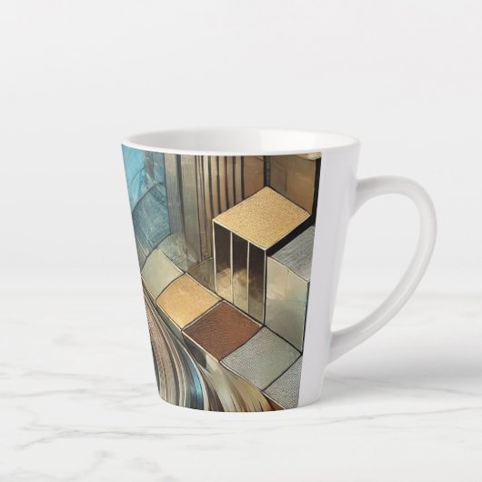 Moderne Abstrakte Tasse (Rechts)