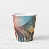 Moderne Abstrakte Tasse (Vorderseite)