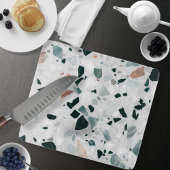 Moderne abstrakte Terrazzo-Muster Schneidebrett