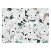 Moderne abstrakte Terrazzo-Muster Tischdecke (Vorderseite (Horizontal))