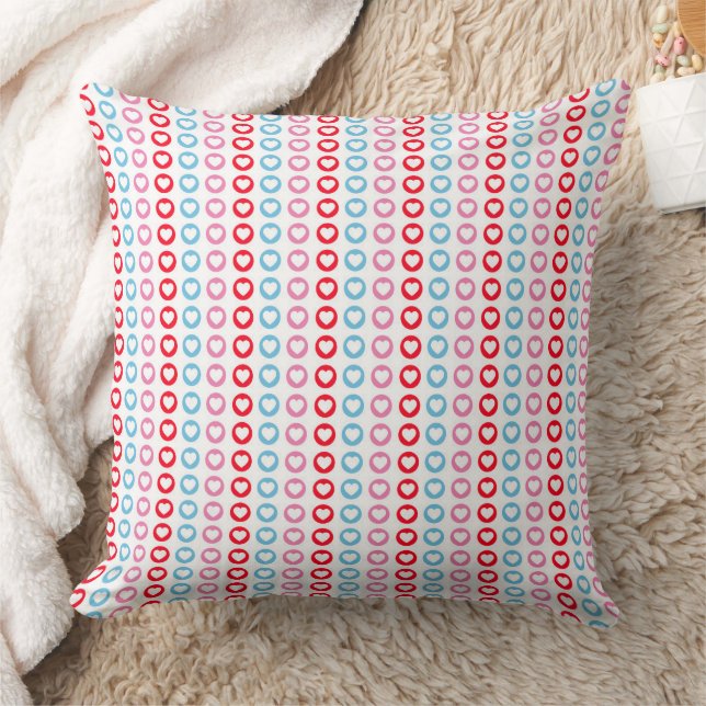 Moderne abstrakte Texturdesign  Kissen (Decke)