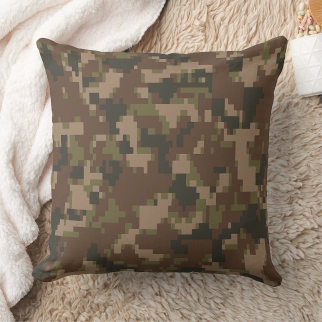 Moderne abstrakte Texturdesign Kissen (Decke)
