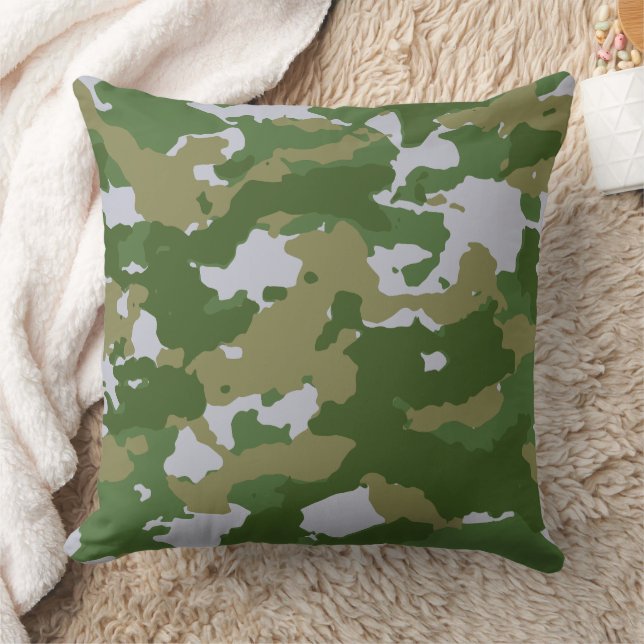 Moderne abstrakte Texturdesign Kissen (Decke)