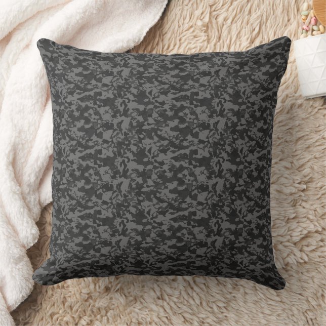 Moderne abstrakte Texturdesign Kissen (Decke)