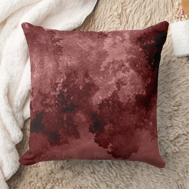Moderne abstrakte Texturdesign Kissen (Decke)
