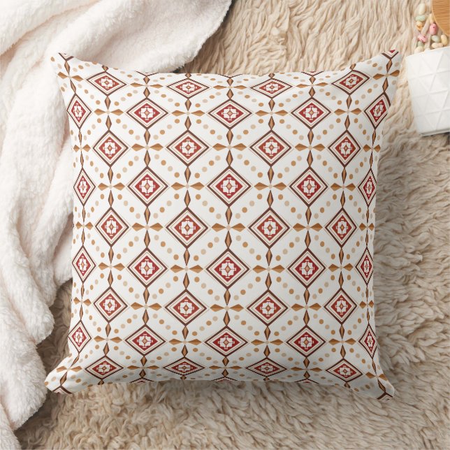 Moderne abstrakte Texturdesign Kissen (Decke)