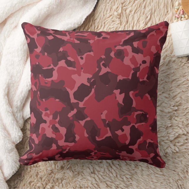 Moderne abstrakte Texturdesign Kissen (Decke)
