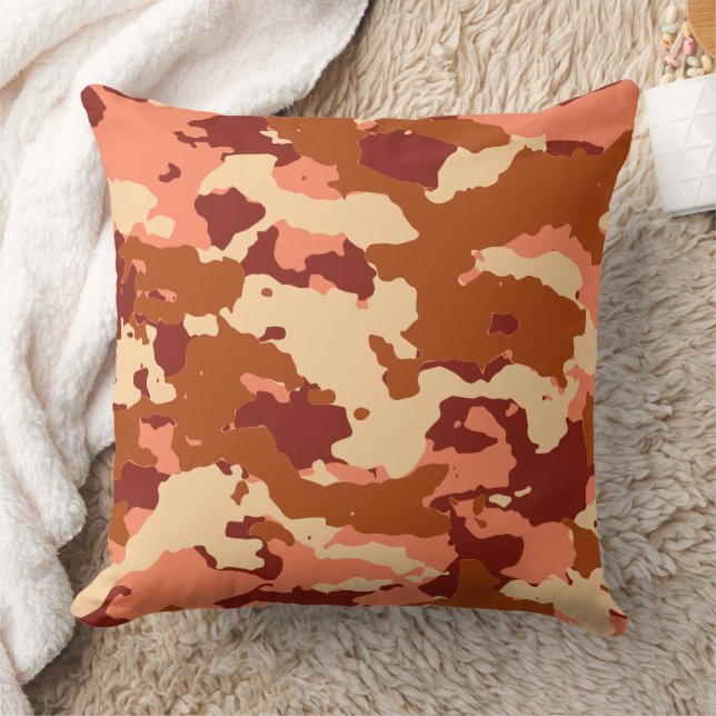 Moderne abstrakte Texturdesign Kissen (Decke)